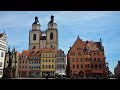 Lutherstadt Wittenberg, Sehenswürdigkeiten der Stadt mit den vier UNESCO-Welterbe-Gebäuden - 4k