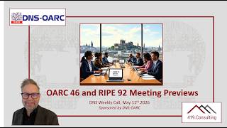 DNS Policy and Technical Call, 11th May 2026