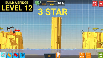 Build A Bridge Level 12 (3 STAR)