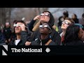 #TheMoment the solar eclipse had everyone looking up