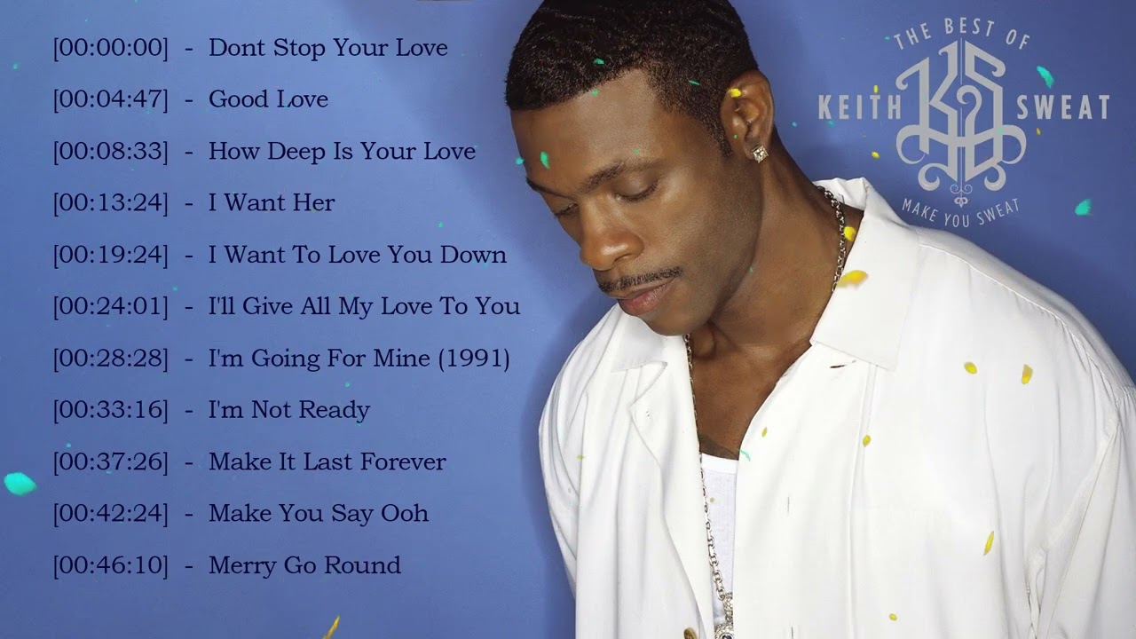 Keith Sweat💗 Best Songs Keith Sweat 💗 Greatest Hits Full Album
