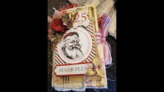 Christmas File Folder Album Flip Through