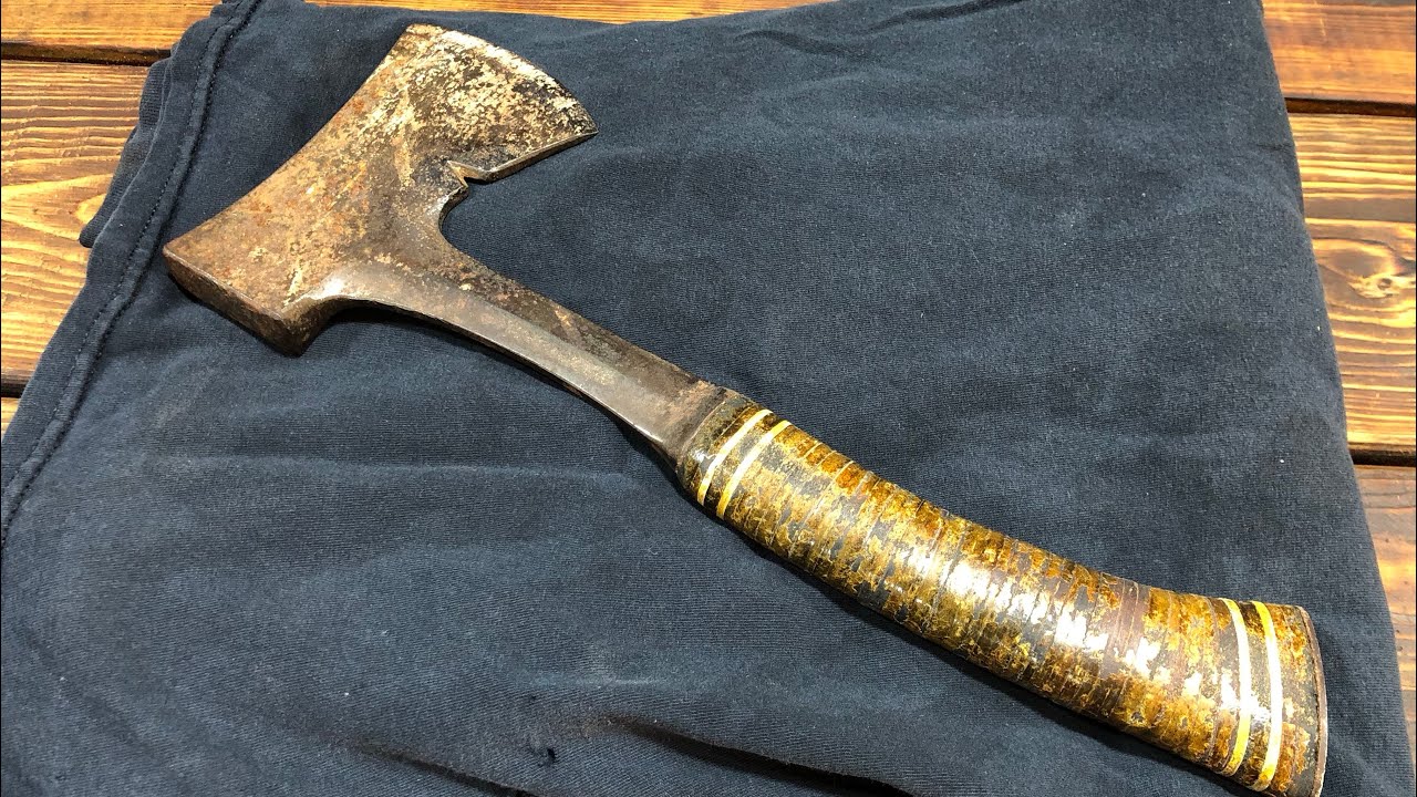 Estwing Hatchet Clean Up YouTube