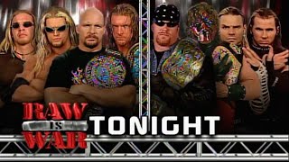 Stone Cold, Triple H, Edge & Christian Vs The Undertaker, Kane & The Hardy Boyz 4/23/2001