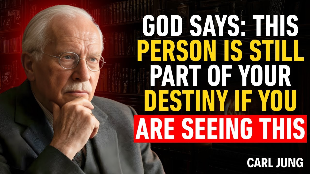 GOD SAYS: THIS PERSON IS STILL PART OF YOUR DESTINY IF YOU ARE SEEING THIS | CARL JUNG