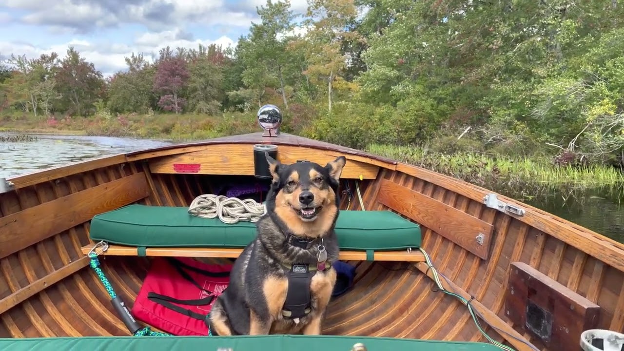 Otis Mass Big Pond French River Boat. September 27 2022