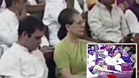 Watch: Rahul Gandhi busy on his phone during President’s address in Parliament