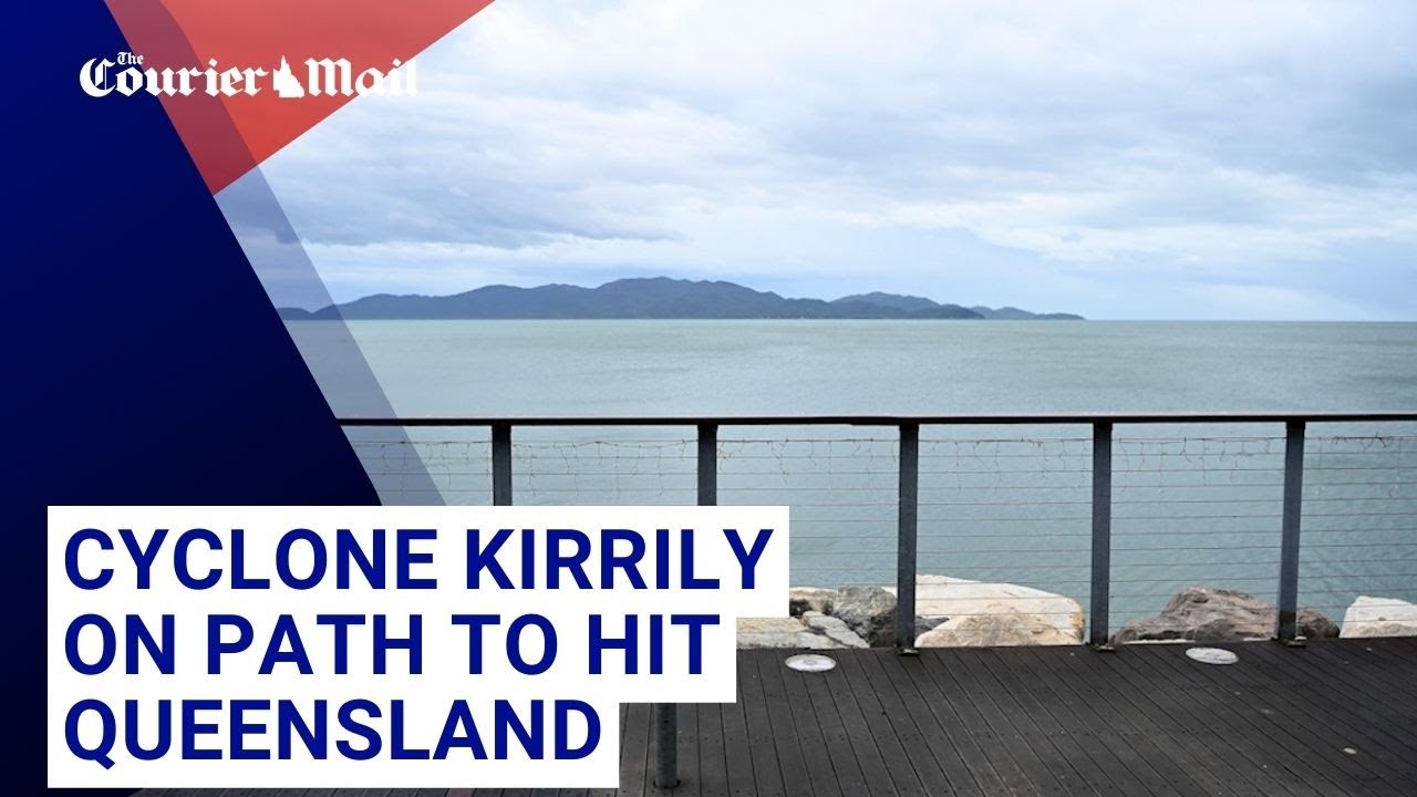 Queenslanders on high alert as cyclone Kirrily approaches - YouTube