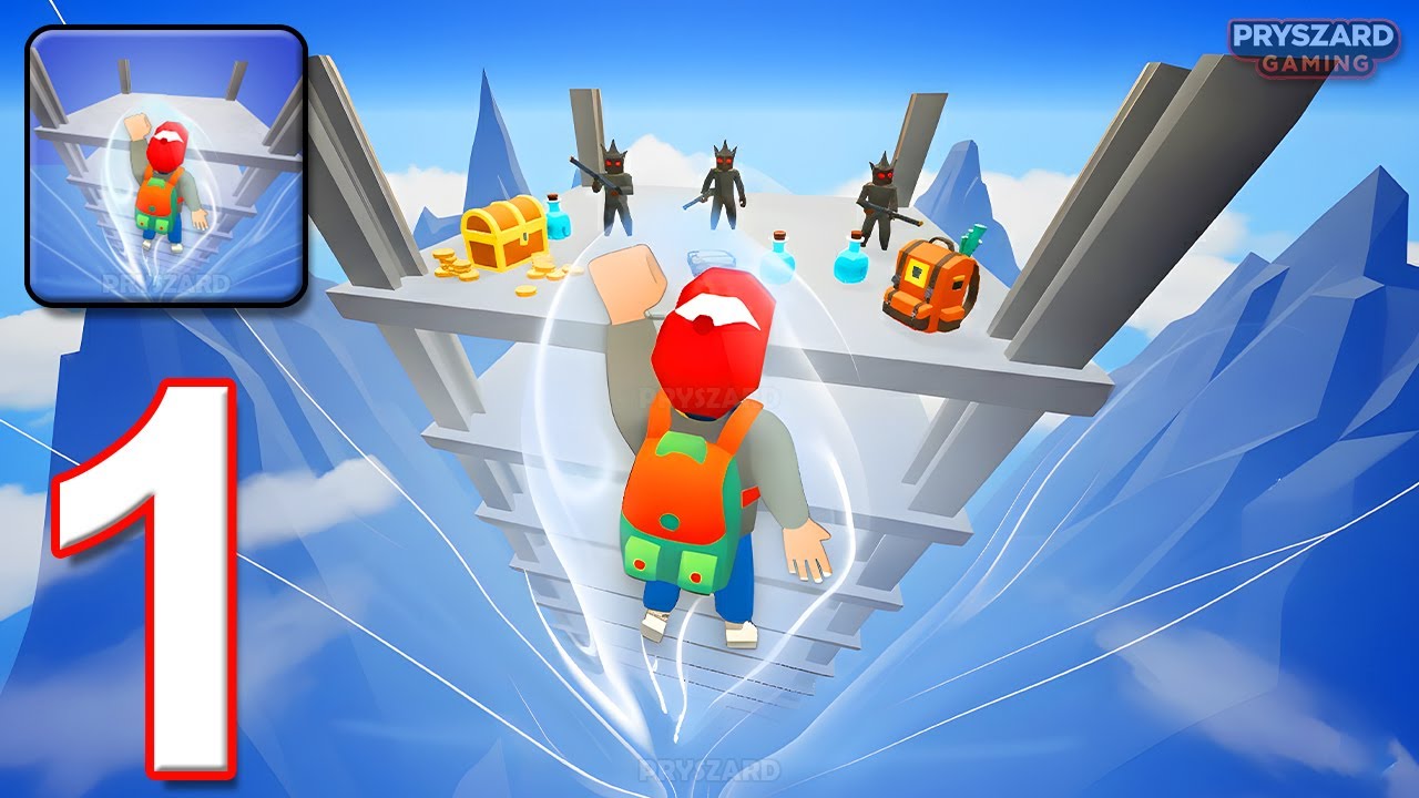 Master Scavenger - Gameplay Walkthrough Part 1 - Clear The Floors Beat Enemies (iOS, Android)