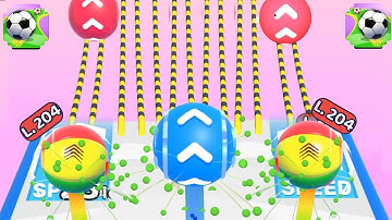 Level up balls! - ball run 2048 gameplay Android, iOS Max Levels part 3 #levelupballs