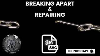 Breaking Apart and Fixing an SVG Using Inkscape