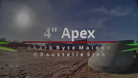 4" Apex / SharkByte / Maiden flight