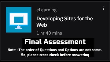 Final Assessment||Developing Sites for the Web #finalassignment #ibm #eduskills #edunet