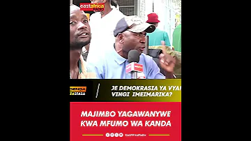 MAJIMBO YAGAWANYWE KWA MFUMO WA KANDA 
