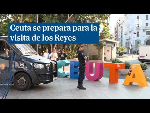 Así se prepara la ciudad de Ceuta para la visita de los Reyes del próximo 13 de octubre