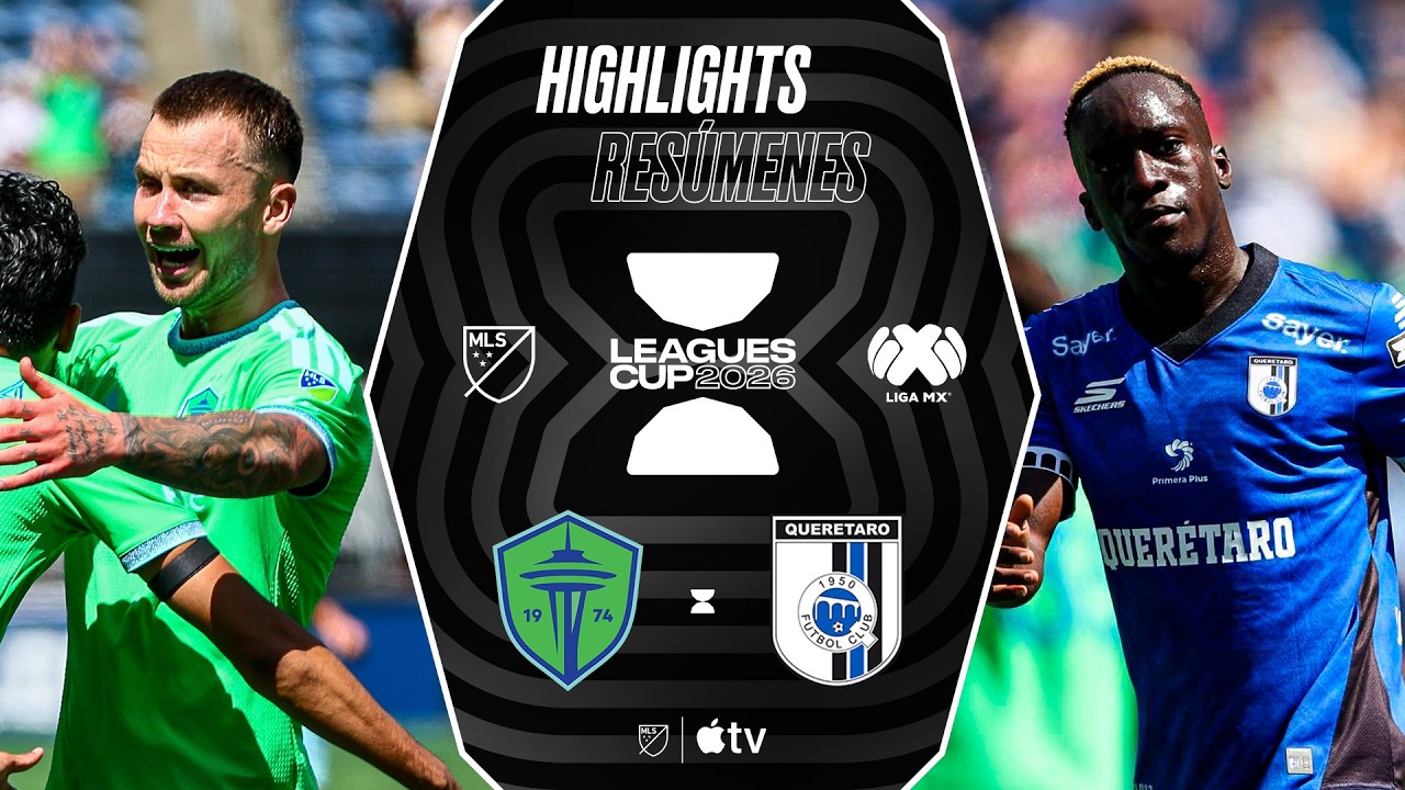 Seattle FC vs. Club Querétaro | Leagues Cup | Full Match Highlights