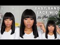 The Perfect Glueless Bang Lace Wig Ft. Luvme Hair