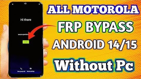 All Moto FRP Bypass 2025 | Google Play Service Not Open |Motorola Frp Bypass S...
