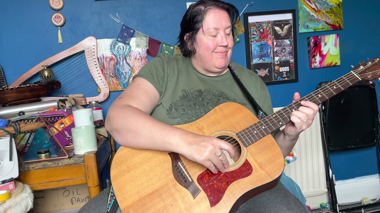 Litha Summer Solstice - Acoustic Guitar Loop. Earth Tree Healing