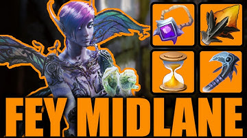 Fey Midlane Does Insane Damage When Left Alone - Predecessor Gameplay