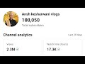 1 lakh subscriber celebration with family thanks you so much gyus