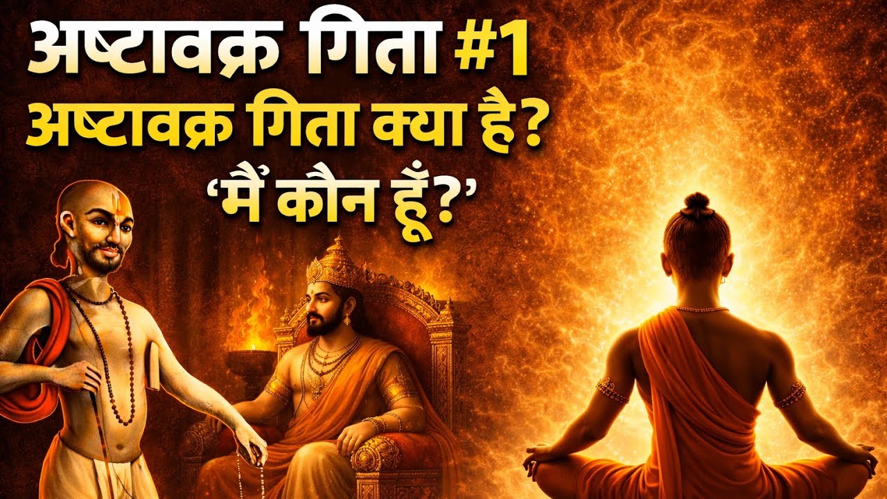 अष्टावक्र गीता #1 | अष्टावक्र गीता क्या है? | “मैं कौन हूँ?” से शुरू होती आत्मज्ञान की यात्रा 
