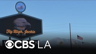 Ontario Tower Buzzers honor Big Bear bald eagle Jackie with "Fly High, Jackie" night