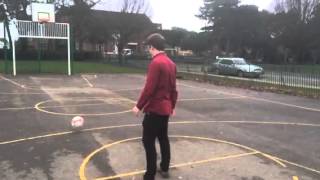 Eunan Okanes Crossbar Challenge Luke Bonner Take Two