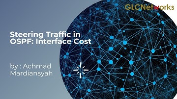 Steering traffic in OSPF: Interface cost