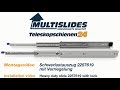 Montagevideo Schwerlastauszug 2257619 lock mit Verriegelung deutsch englisch