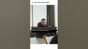 Is Constructor Inherited? Exploring Constructor Behavior in Java