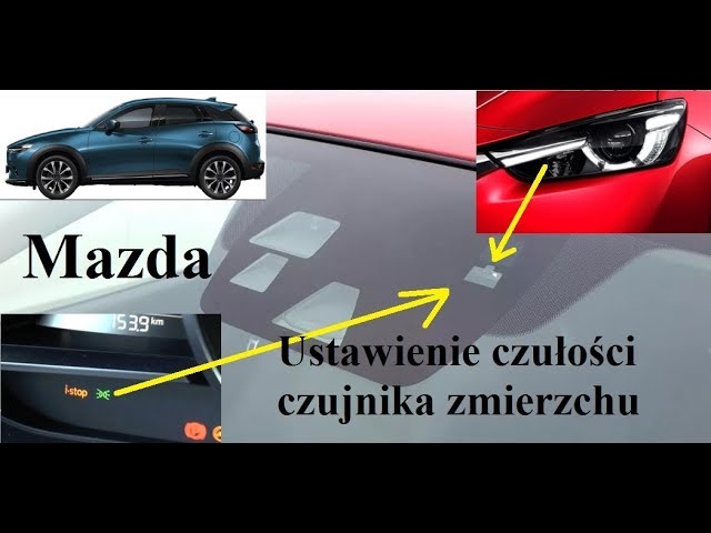 Czujnik Zmierzchu' - Ustawianie Czułości - Mazda - Youtube