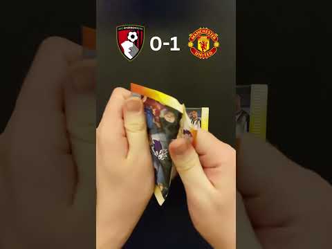 Can I predict MAN UNITED vs BOURNEMOUTH using these ADRENALYN packs? 13/04/2024 #shorts