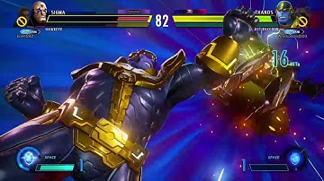 MVCI: Thanos/Rocket Thanos combo reset into level3 Wreckonized000