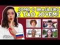 RUSSA REAGE 0 - 100 years in Brazil | GRINGA SE IMPRESSIONOU!!