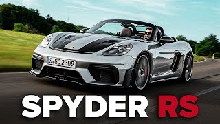 Porsche 718 Spyder RS Review | Your hairdresser will hate it