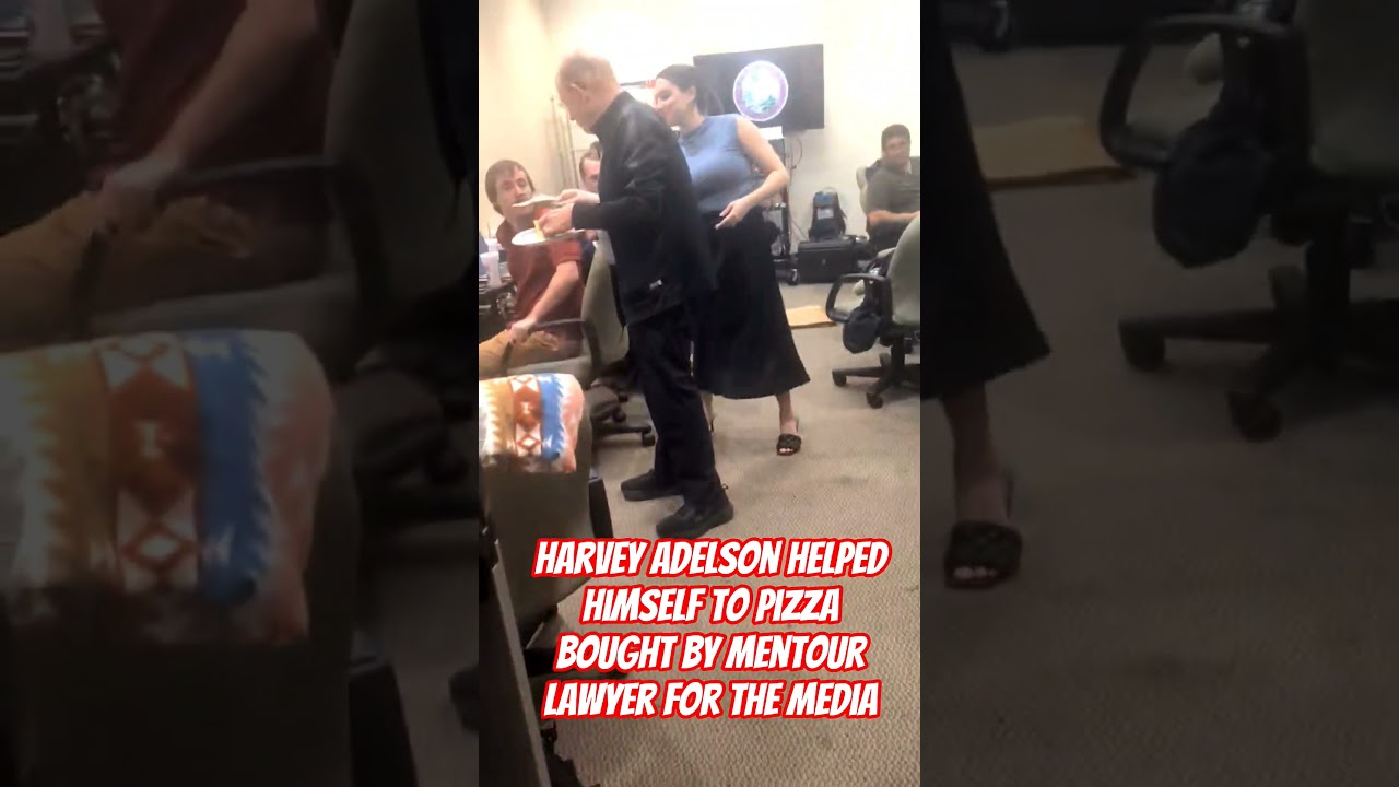 Harvey Adelson takes free Pizza from Mentour Lawyer Deep Dive True Crime