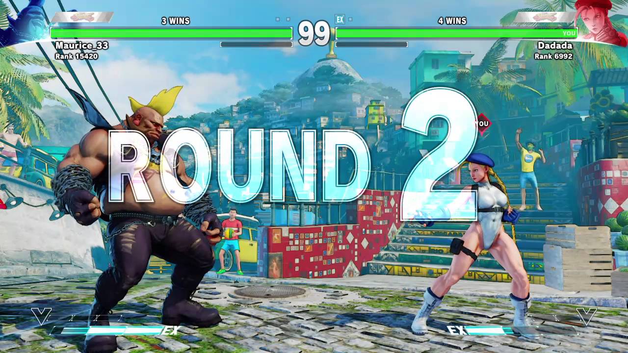 STREET FIGHTER V (BETA) Cammy Vs Birdie Sloppy