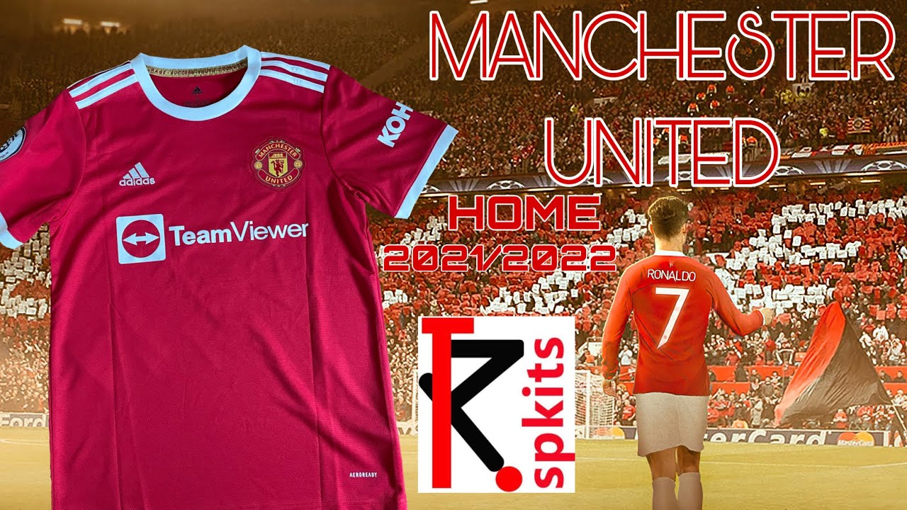 Unboxing Maillot foot SPSETS | Manchester United CR7 Domicile 2021/22 ...