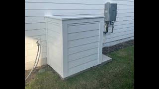 DIY Trash Can Fence (HOA Approved)!
