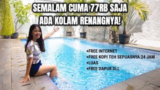 Ministry Homestay MURAH BANGET!!  Nginep disini cuma 75RB loh! Bersih ada bathtub nya lagi #homestay