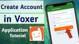 How to Create Account in Voxer Walkie Talkie Messenger App screenshot 1
