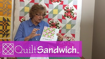 First step — Create Your Design and then use QuiltSandwich