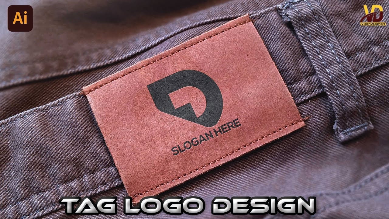 Tag Logo Desgin in illustrator 