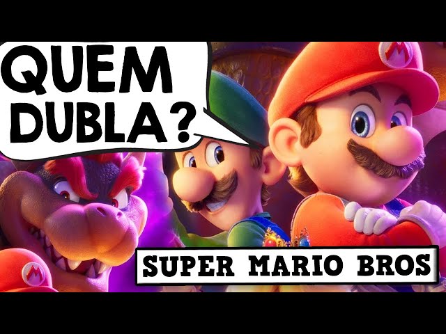 Super Mario Bros. – O Filme tem elenco da dublagem brasileira