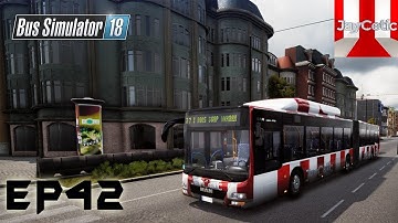 Bus Simulator 18 - EP42 - License Plate Update & Driving through the high-way