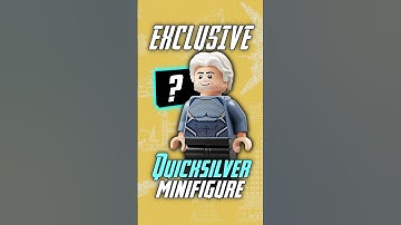 NEW QUICKSILVER LEGO Minifigure!