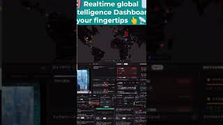 World Realtime Monitor | Global intelligence dashboard at your fingertips 👆📡🛰️ #shortsfeed