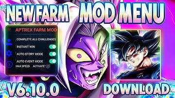 Dragon Ball Legends AUTO FARM MOD v6.10.0 | Unlimited Accounts + Story & Event Farm + Chrono Crystal
