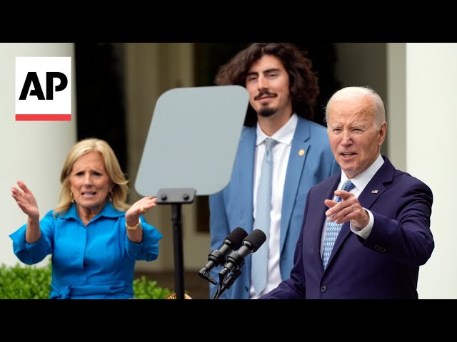 Biden touts record, hits Trump, at White House Cinco de Mayo event